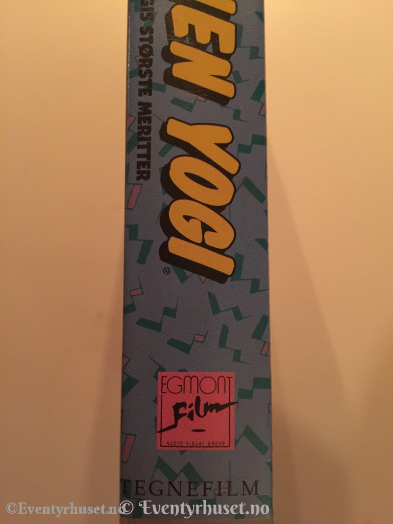 Bjørnen Yogis Største Meritter. 1991. Vhs. Vhs