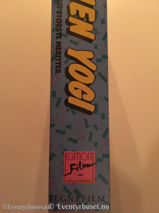 Bjørnen Yogis Største Meritter. 1991. Vhs. Vhs