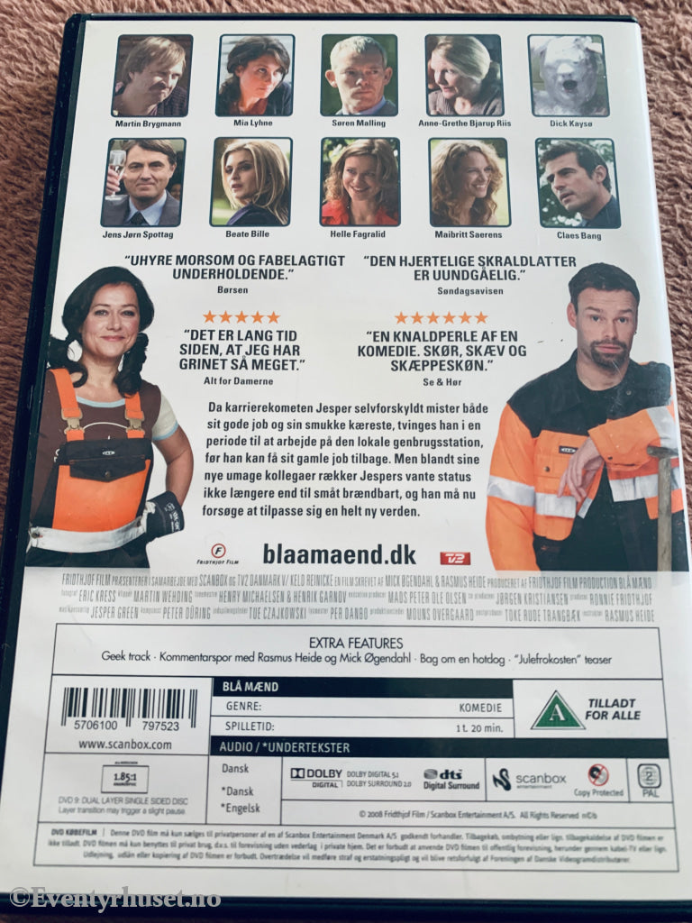 Blå mænd (2008). DVD.