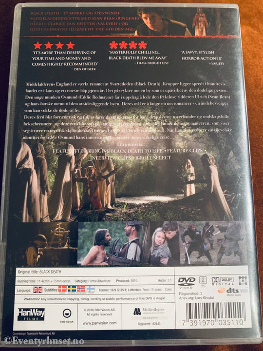 Black Death. 2010. Dvd. Dvd