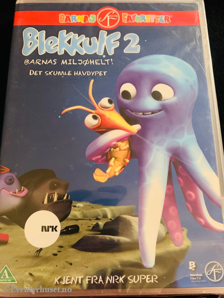 Blekkulf 2. Barnas Miljøhelt! (Nrk) 2012. Dvd. Ny I Plast! Dvd