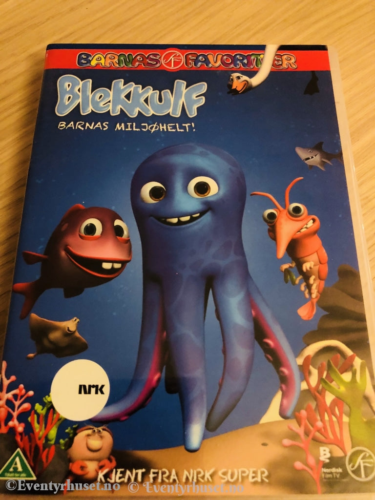 Blekkulf. Barnas Miljøhelt! 2012. Dvd. Dvd