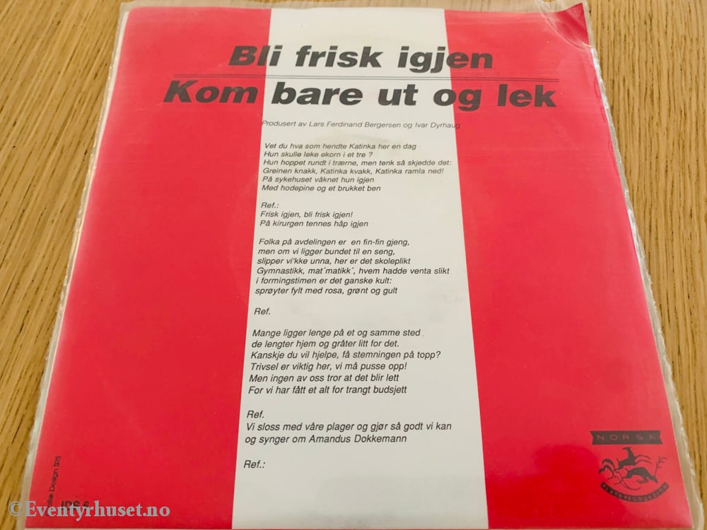 Bli Frisk Igjen. Med Dissimilis Og Bjørn Eidsvåg. 1988. Ep. Ep