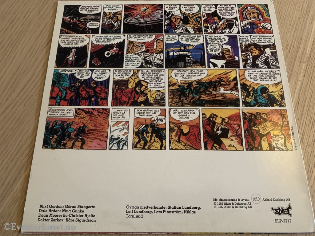 Blixt Gordon (Lyn Gordon). Fröet Frän Världsrymden. 1982. Lp. Lp Plate