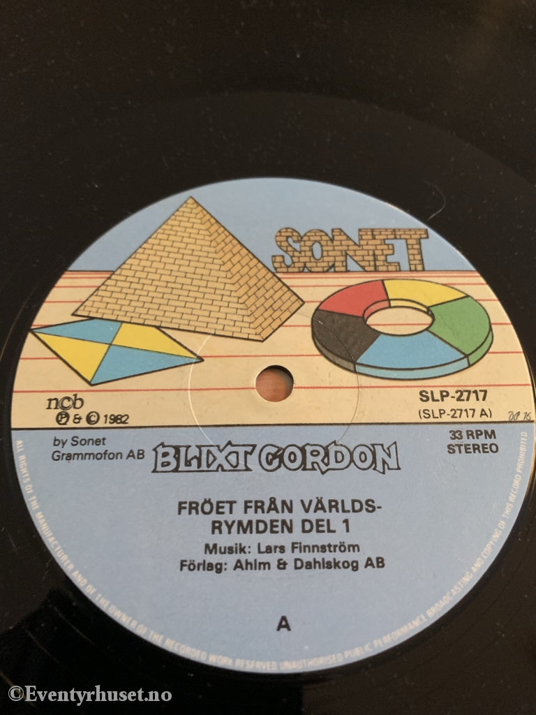 Blixt Gordon (Lyn Gordon). Fröet Frän Världsrymden. 1982. Lp. Lp Plate