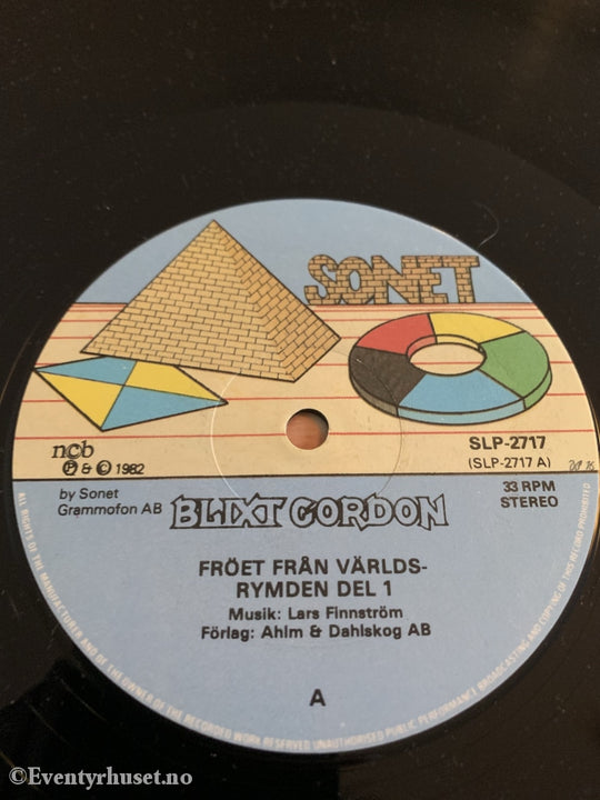 Blixt Gordon (Lyn Gordon). Fröet Frän Världsrymden. 1982. Lp. Lp Plate