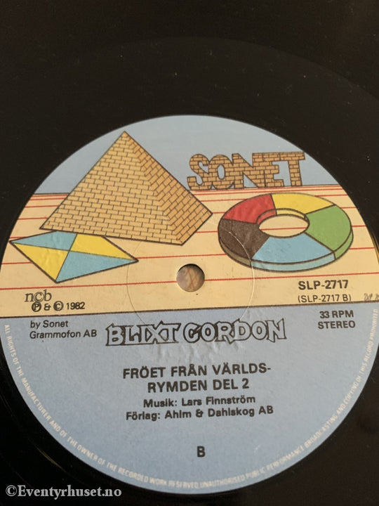 Blixt Gordon (Lyn Gordon). Fröet Frän Världsrymden. 1982. Lp. Lp Plate