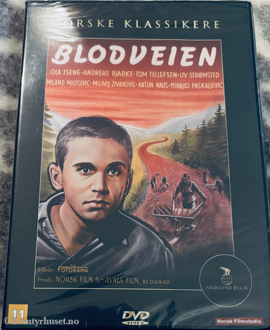 Blodveien (Norske Klassikere). DVD. Ny i plast!