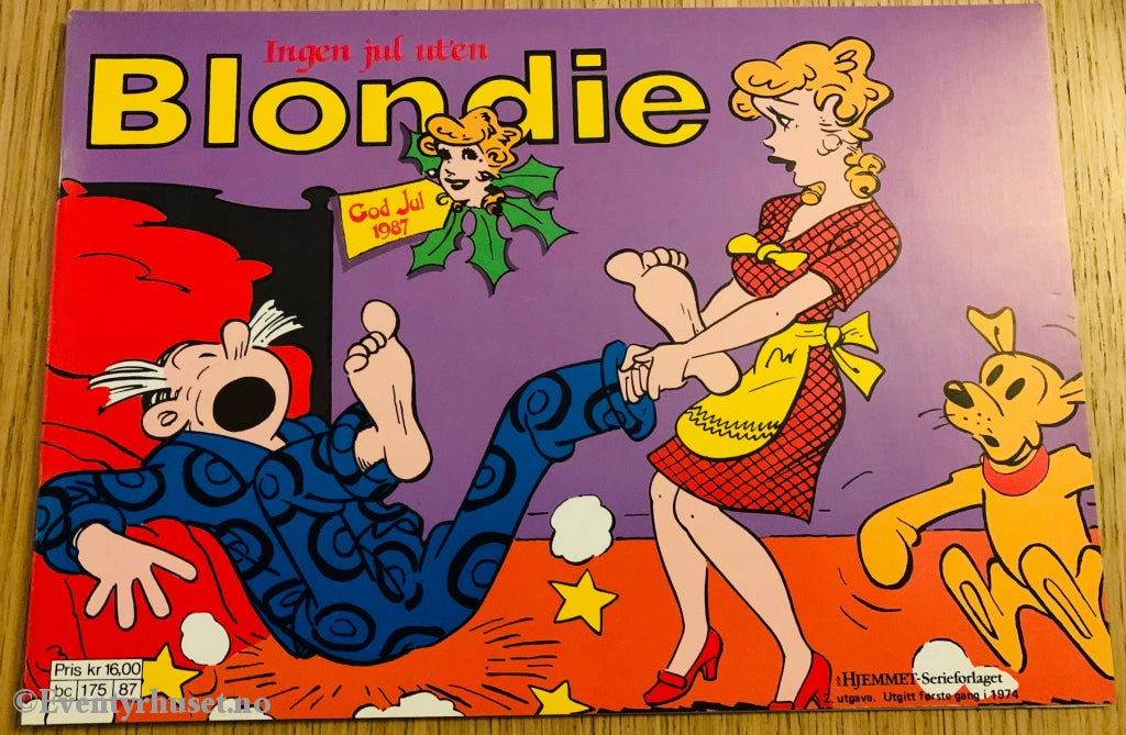Blondie. Julen 1987. Julehefter