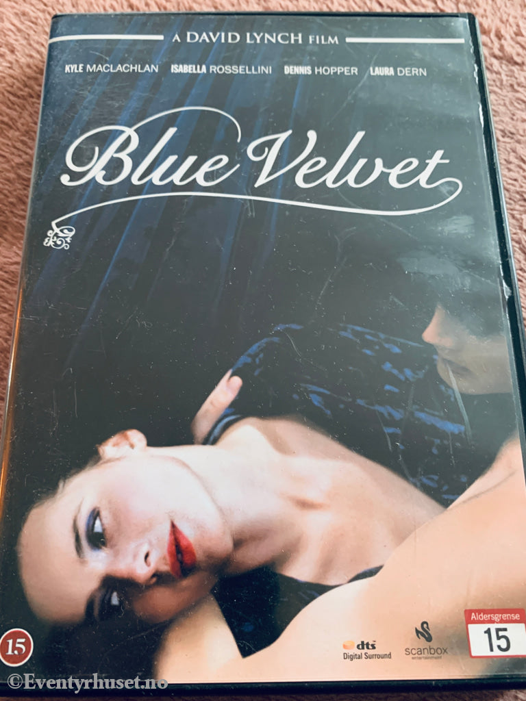 Blue Velvet (1986). DVD.
