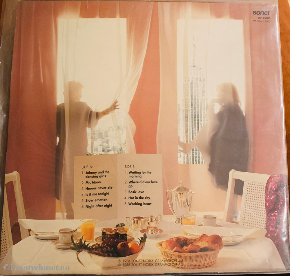 Bobbysocks! Waiting For The Morning. 1986. Lp. Lp Plate