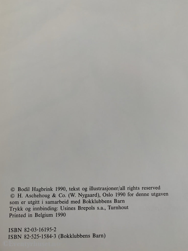 Bodil Hagbrink. 1990. Barna Fra Tibet. Fortelling