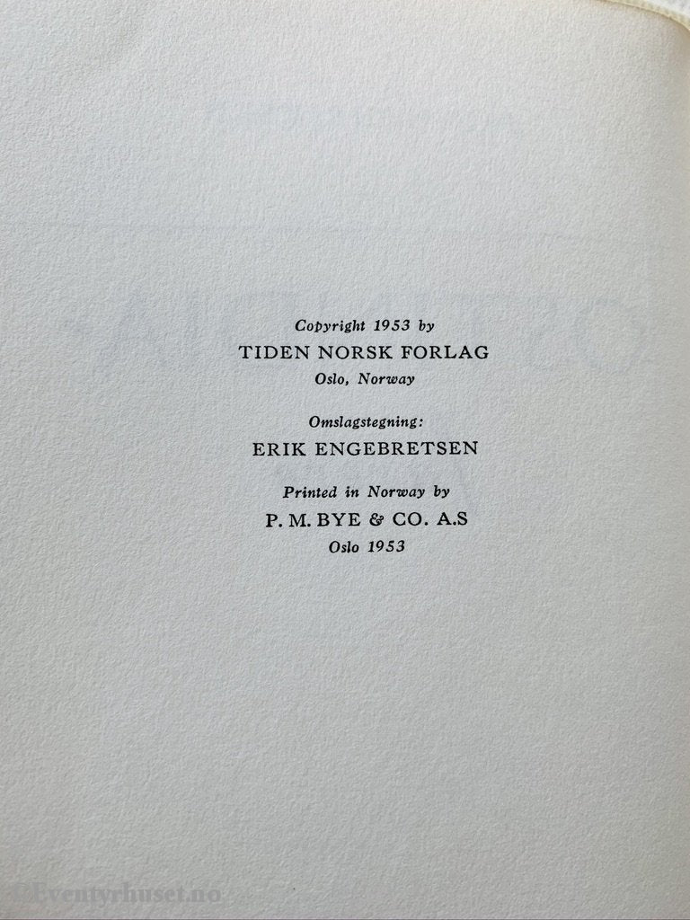 Bokfink-Serien Nr. 07: Jan Henriksen. 1953. Ostindiafarere. Fortelling