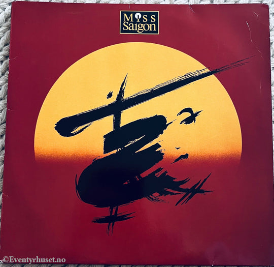Boublil & Schönberg – Miss Saigon. 1990. Lp. Lp Plate