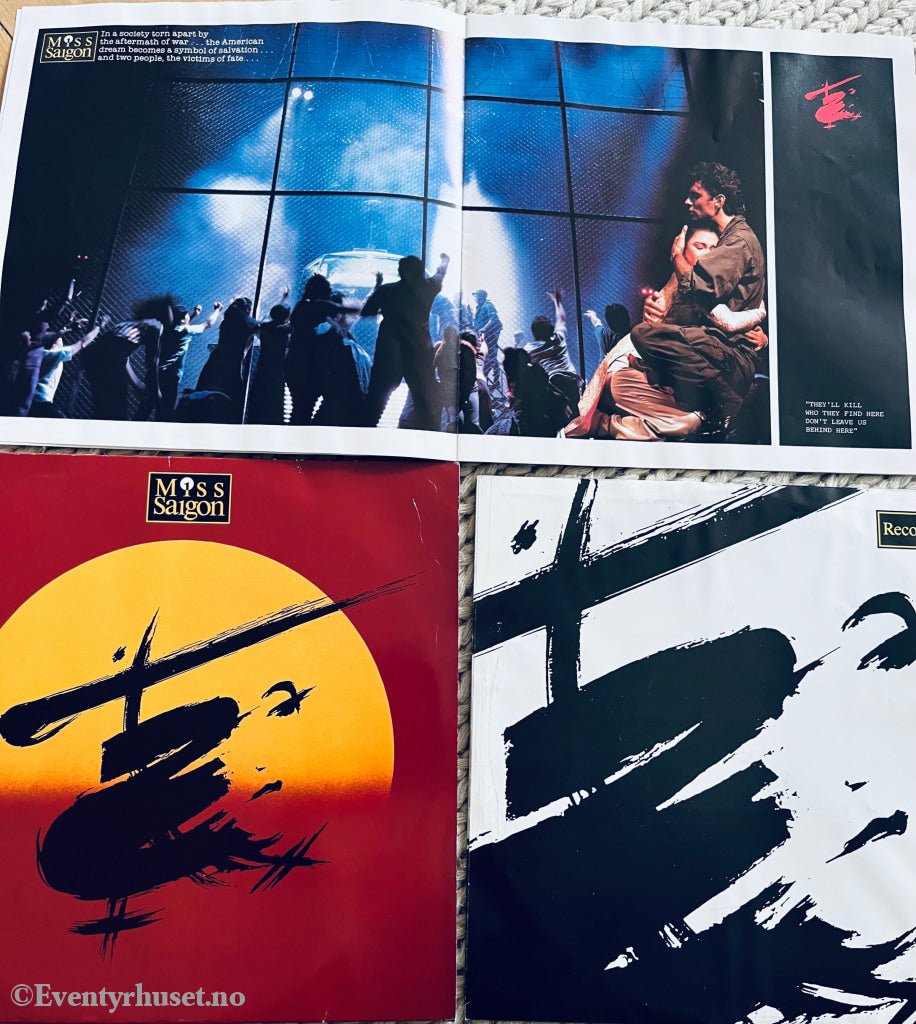 Boublil & Schönberg – Miss Saigon. 1990. Lp. Lp Plate