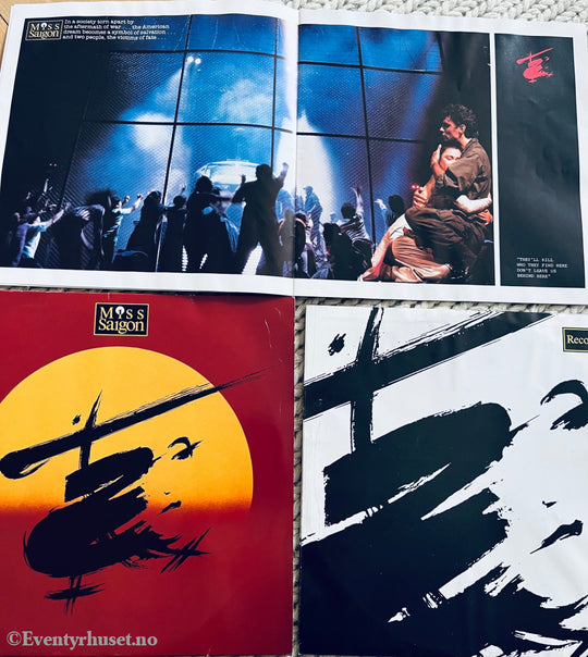 Boublil & Schönberg – Miss Saigon. 1990. Lp. Lp Plate