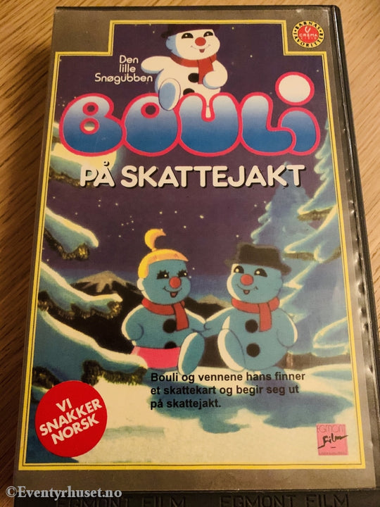 Bouli På Skattejakt. 1991. Vhs Big Box.