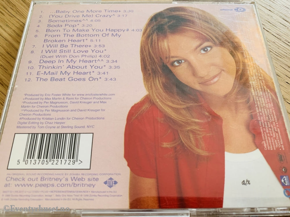Britney Spears. ...baby One More Time. Cd. Cd