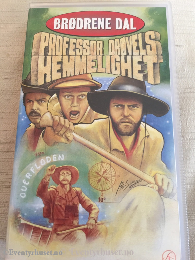 Brødrene Dal. 1978. Professor Drøvels Hemmelighet. Vhs. Vhs