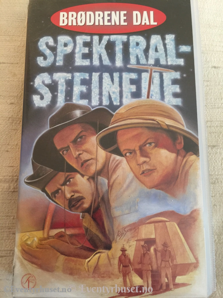 Brødrene Dal. 1981. Spektralsteinene. Vhs. Vhs