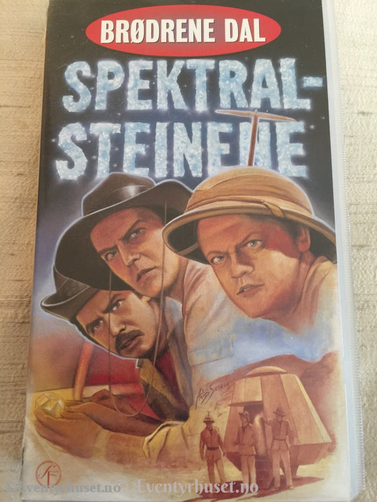 Brødrene Dal. 1981. Spektralsteinene. Vhs. Vhs
