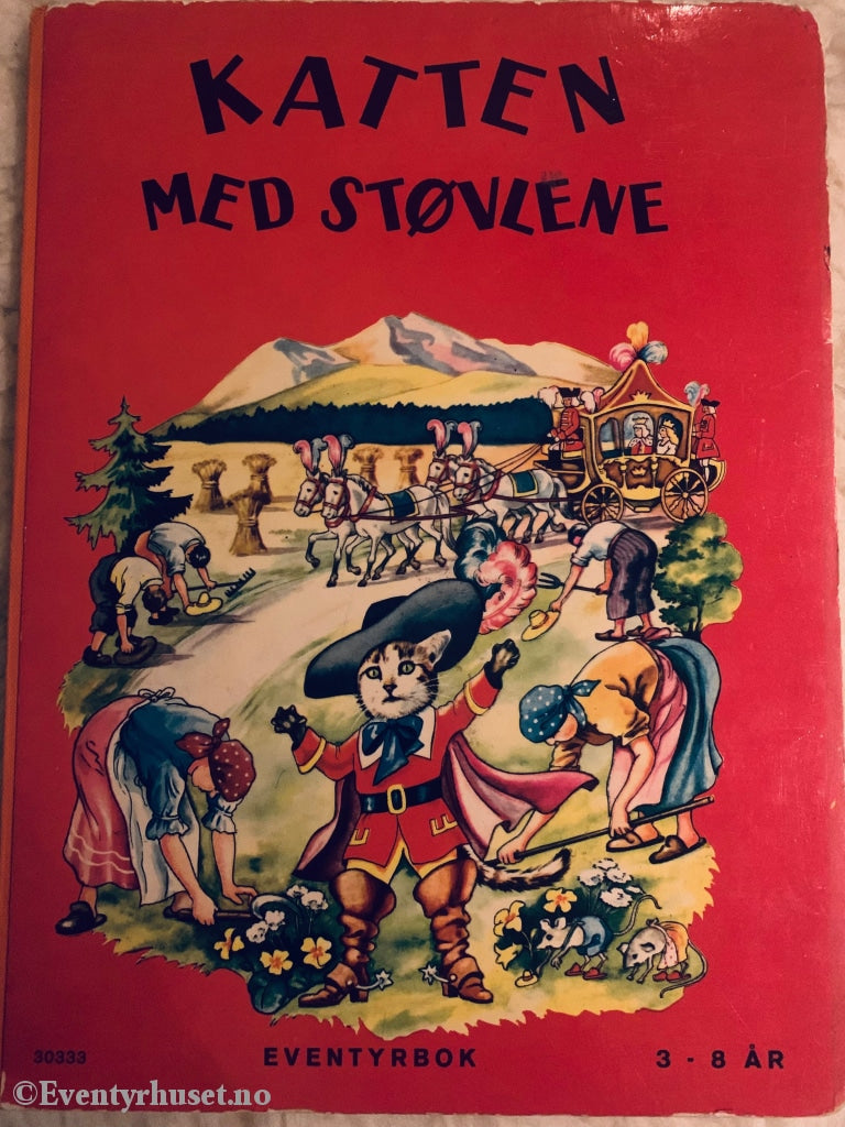 Brødrene Grimm. Katten Med Støvlene. Eventyrbok