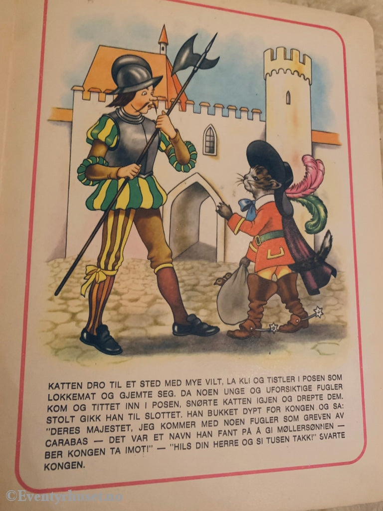 Brødrene Grimm. Katten Med Støvlene. Eventyrbok