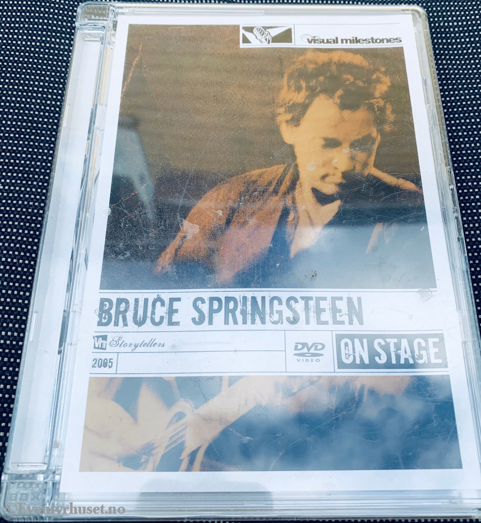 Bruce Springsteen: VH1 Storytellers (2005). DVD glassboks.
