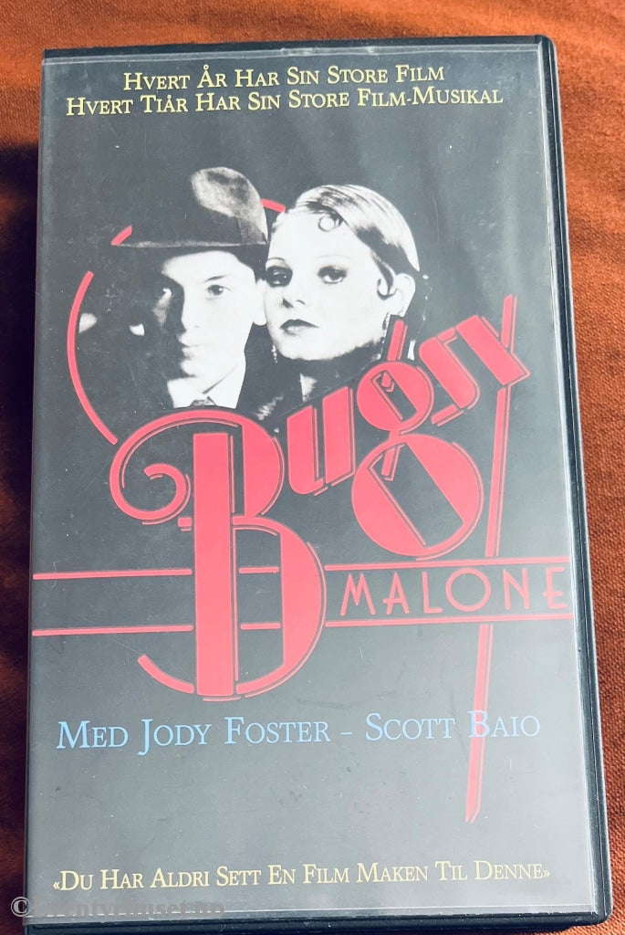 Bugsy Malone. VHS. – Eventyrhuset