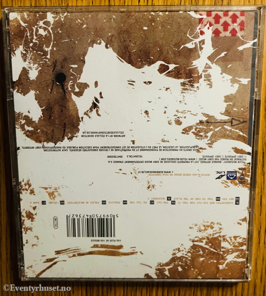 Burning Heads 2002 Opposite . CD.