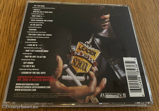 Busta Rhymes. 2006. The Big Bang. CD. CD