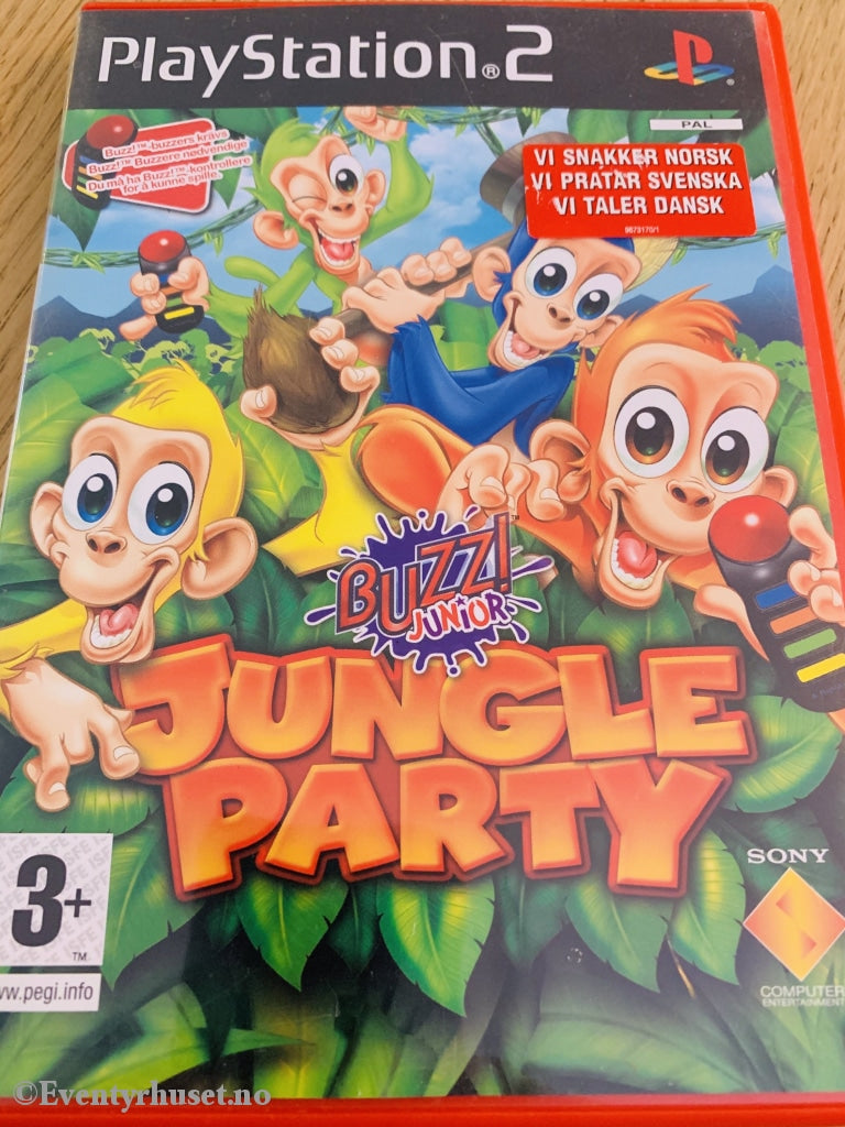 Buzz Junior - Jungle Party. Ps2. Ps2