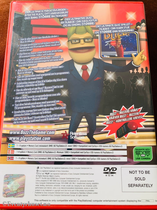 Buzz - The Big Quiz. Ps2. Ps2