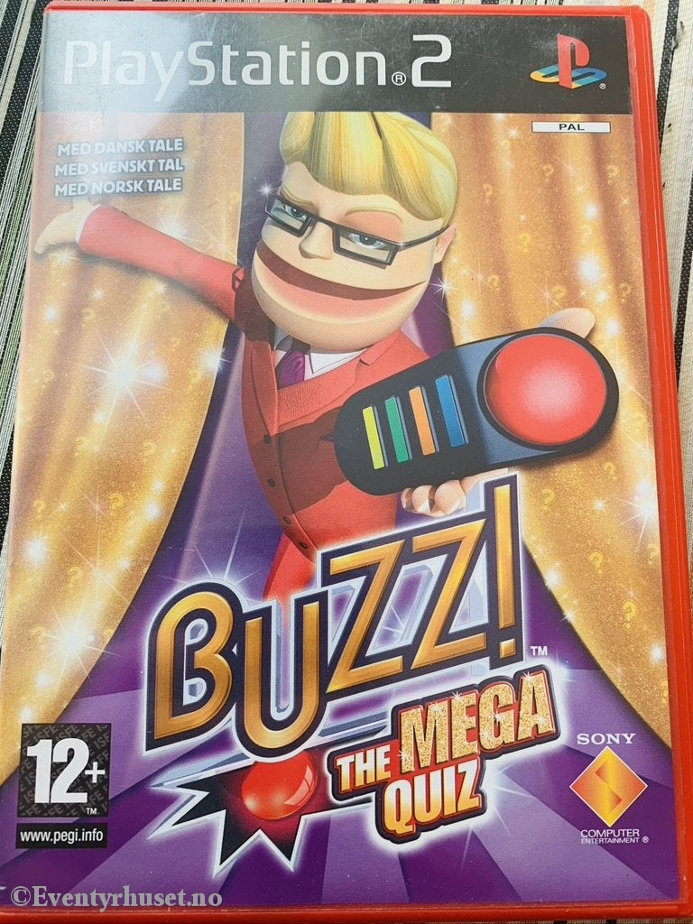Buzz - The Mega Quiz. Ps2. Ps2