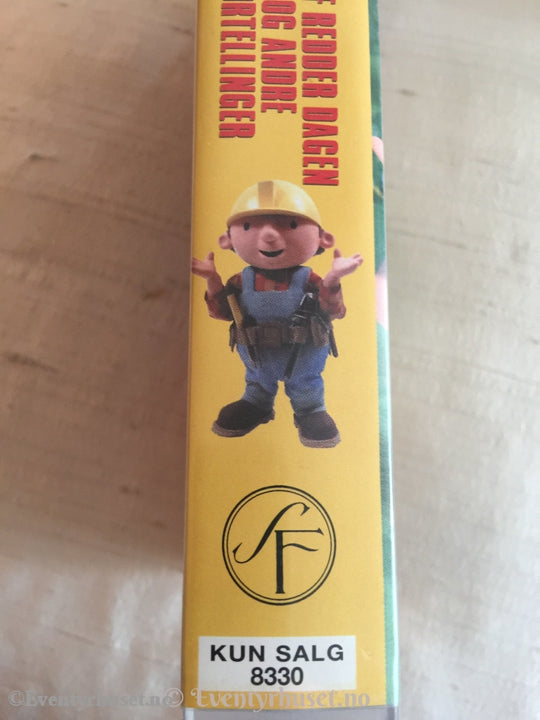 Byggmester Bob. 1998. Skuff Redder Dagen Og Andre Fortellinger. Vhs. Vhs