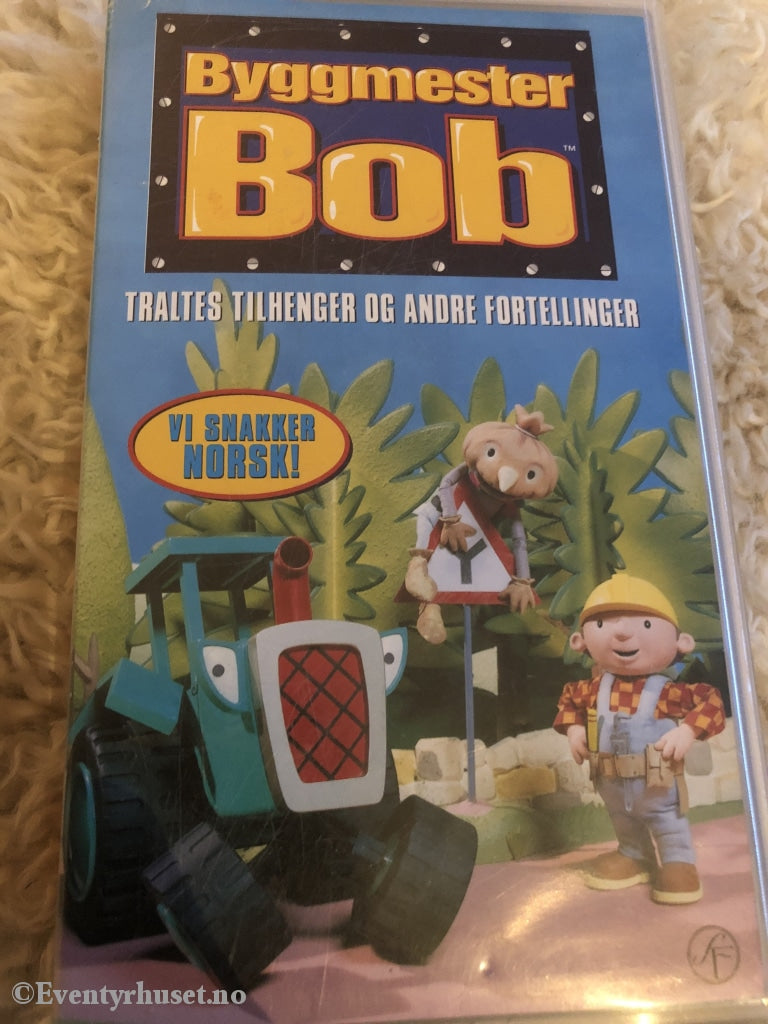 Byggmester Bob. 1998. Traltes Tilhenger Og Andre Fortellinger. Vhs. Vhs