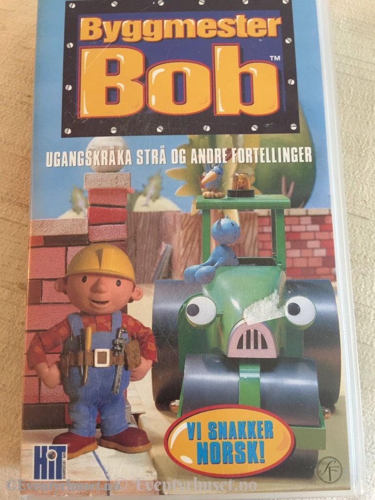 Byggmester Bob. 1998. Ugangskråka Strå Og Andre Fortellinger. Vhs. Vhs