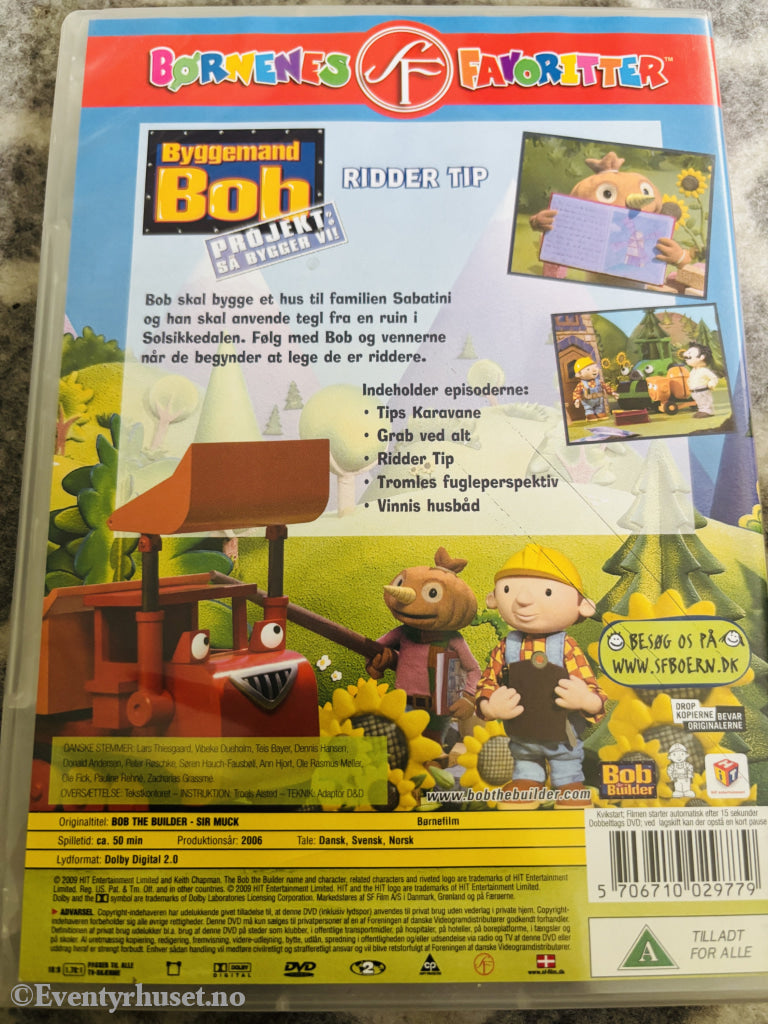Byggmester Bob - Ridder Tip. DVD