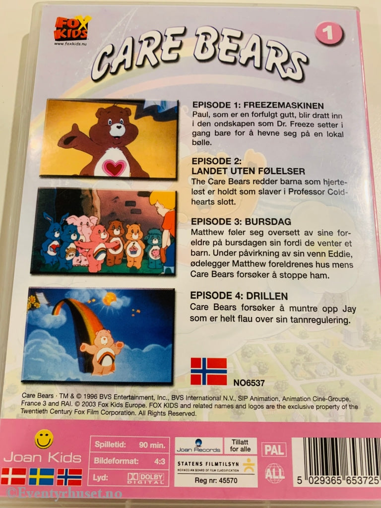 Care Bears 1. Dvd. Dvd