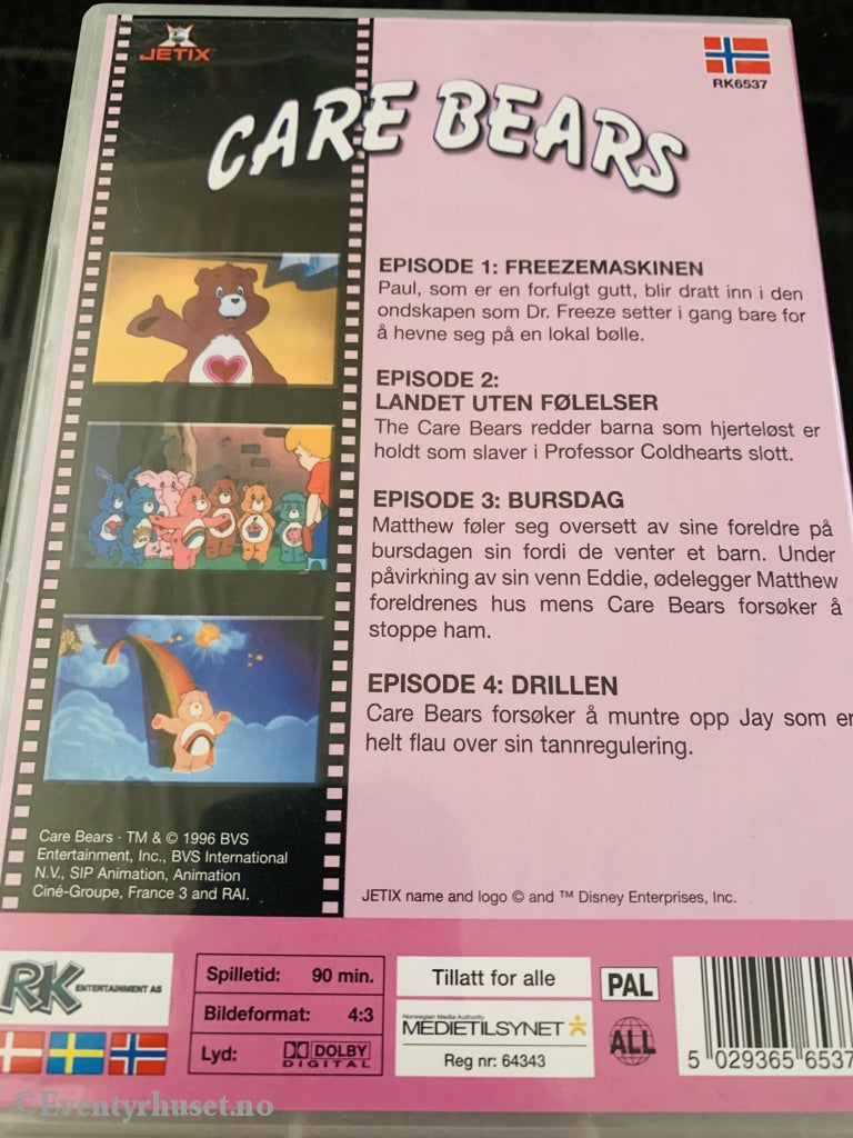 Care Bears: 4 Episoder. Dvd. Dvd