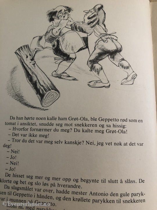 Carlo Collodi. Pinocchio. 1978. Aladdin-Serien. Fortelling