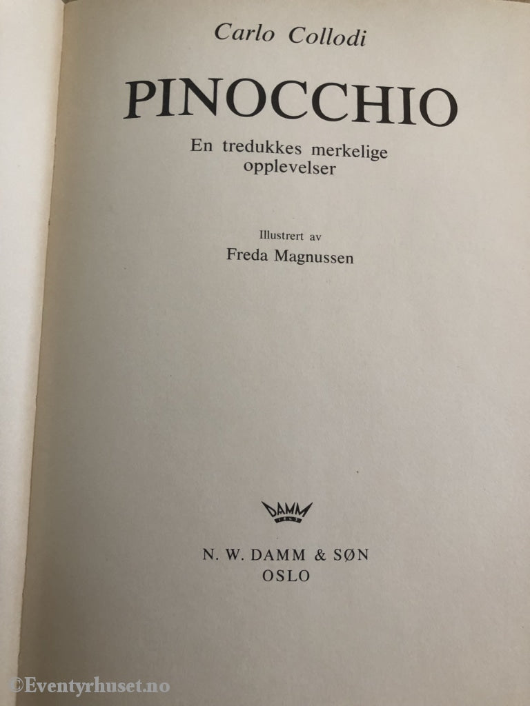 Carlo Collodi. Pinocchio. 1978. Aladdin-Serien. Fortelling