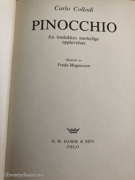 Carlo Collodi. Pinocchio. 1978. Aladdin-Serien. Fortelling
