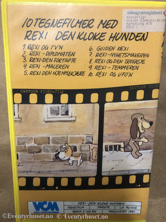 Cartoon. Rexi´s Eventyr. Beta. Vhs