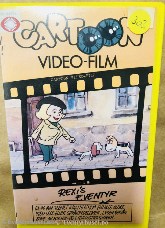 Cartoon. Rexi´s Eventyr. Beta. Vhs