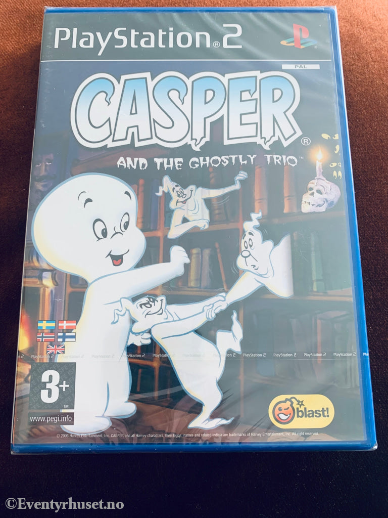 Casper And The Ghostly Trio.ps2. Ny I Plast! Ps2