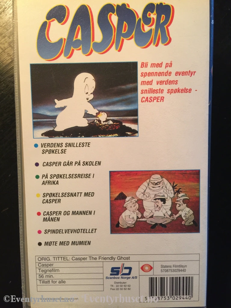 Casper. Vhs. Vhs