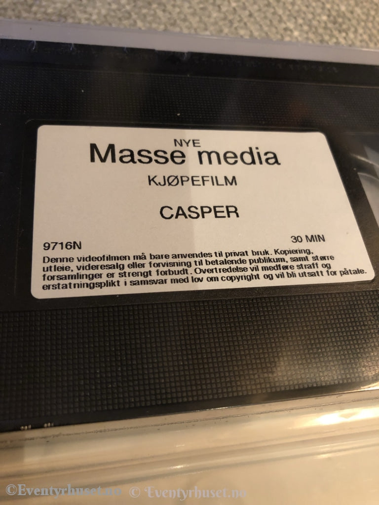 Casper. Vhs. Vhs
