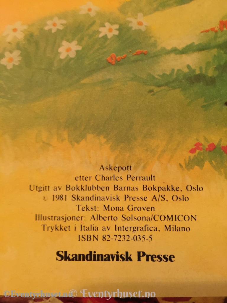 Charles Perrault. 1981. Askepott. Eventyrbok