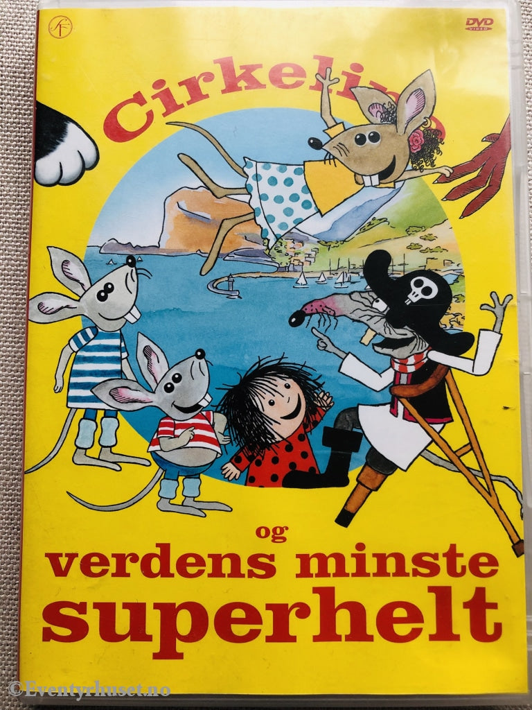 Cirkeline Og Verdens Minste Superhelt. 2004. Dvd. Dvd